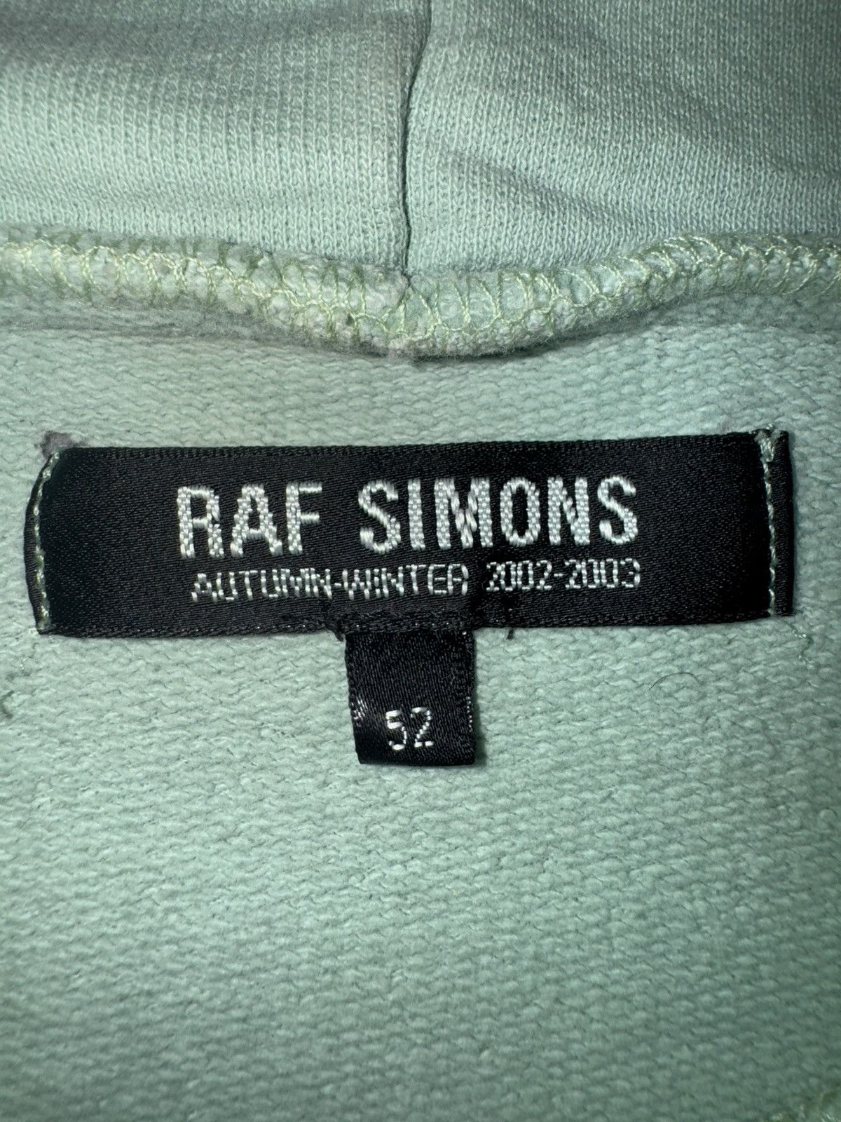 Raf Simons Raf Simons AW2001-2002 Virginia Creeper hoodie🧼 Size US L / EU 52-54 / 3 - 3 Thumbnail