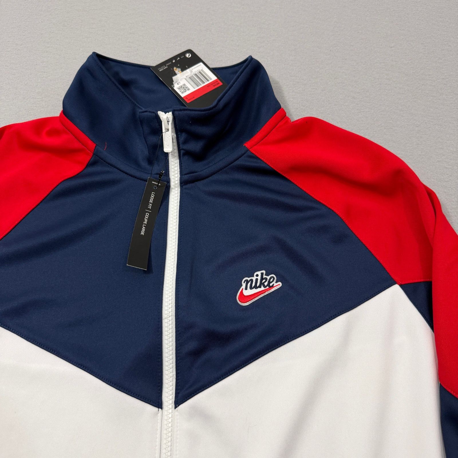 Nike Nike Heritage Woven Jacket Men's Large Summit White NEW Size US L / EU 52-54 / 3 - 3 Thumbnail