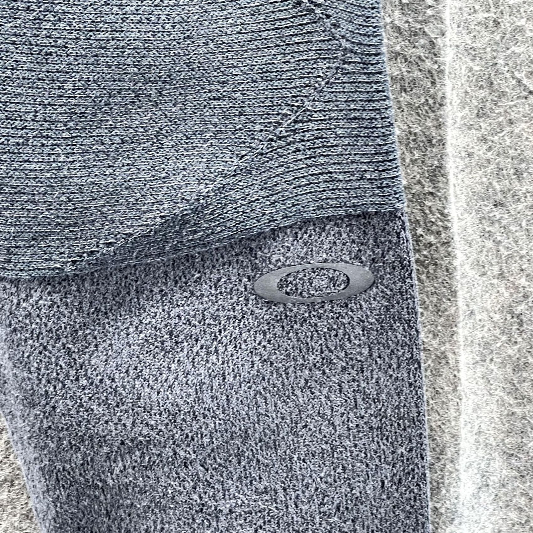 Oakley Oakley Jogger Pants Womens Medium Gray Knit Elastic Waist Zip Pocket Athletic Size 32" / US 10 / IT 46 - 4 Thumbnail