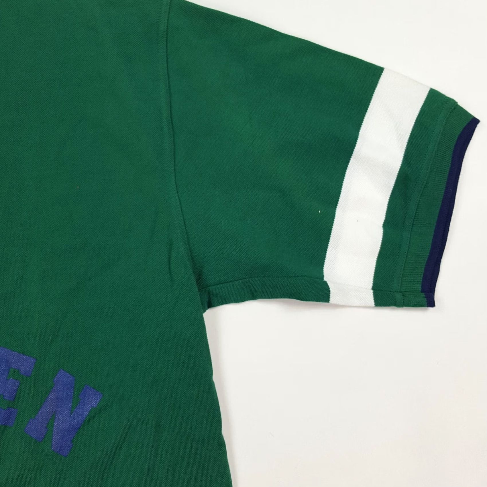 Vintage VINTAGE US Open Golf Green Striped Polo Shirt Mens Large Polo Shirt Size US L / EU 52-54 / 3 - 5 Thumbnail