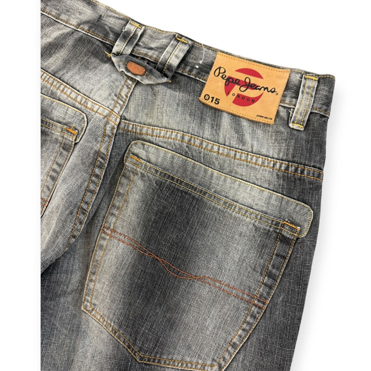 Pepe Jeans × Vintage Rare distressed patchwork amazing up jeans Size US 32 / EU 48 - 8 Thumbnail