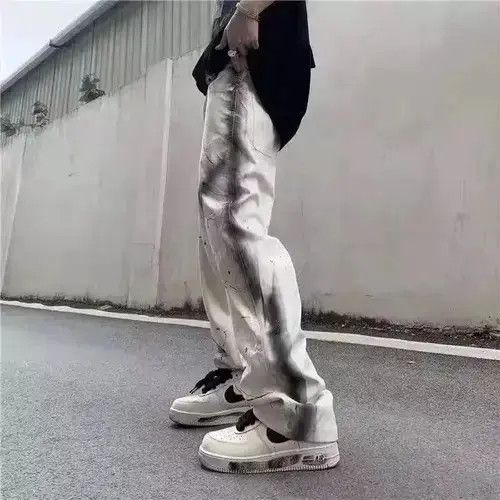 Anime × Japanese Brand × Jean Graffiti streetwear jeans Size US 32 / EU 48 - 1 Thumbnail