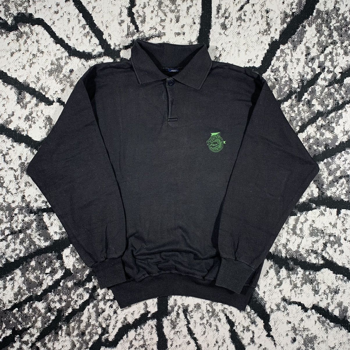 Nike × Vintage Vintage 80’s NIKE Oregon USA Polo Sweatshirt Logo Size US L / EU 52-54 / 3 - 3 Thumbnail
