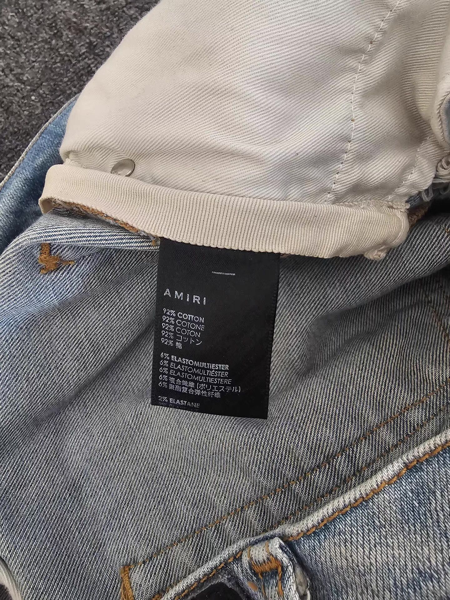 Amiri Amiri Jeans Q4 Size US 32 / EU 48 - 6 Thumbnail