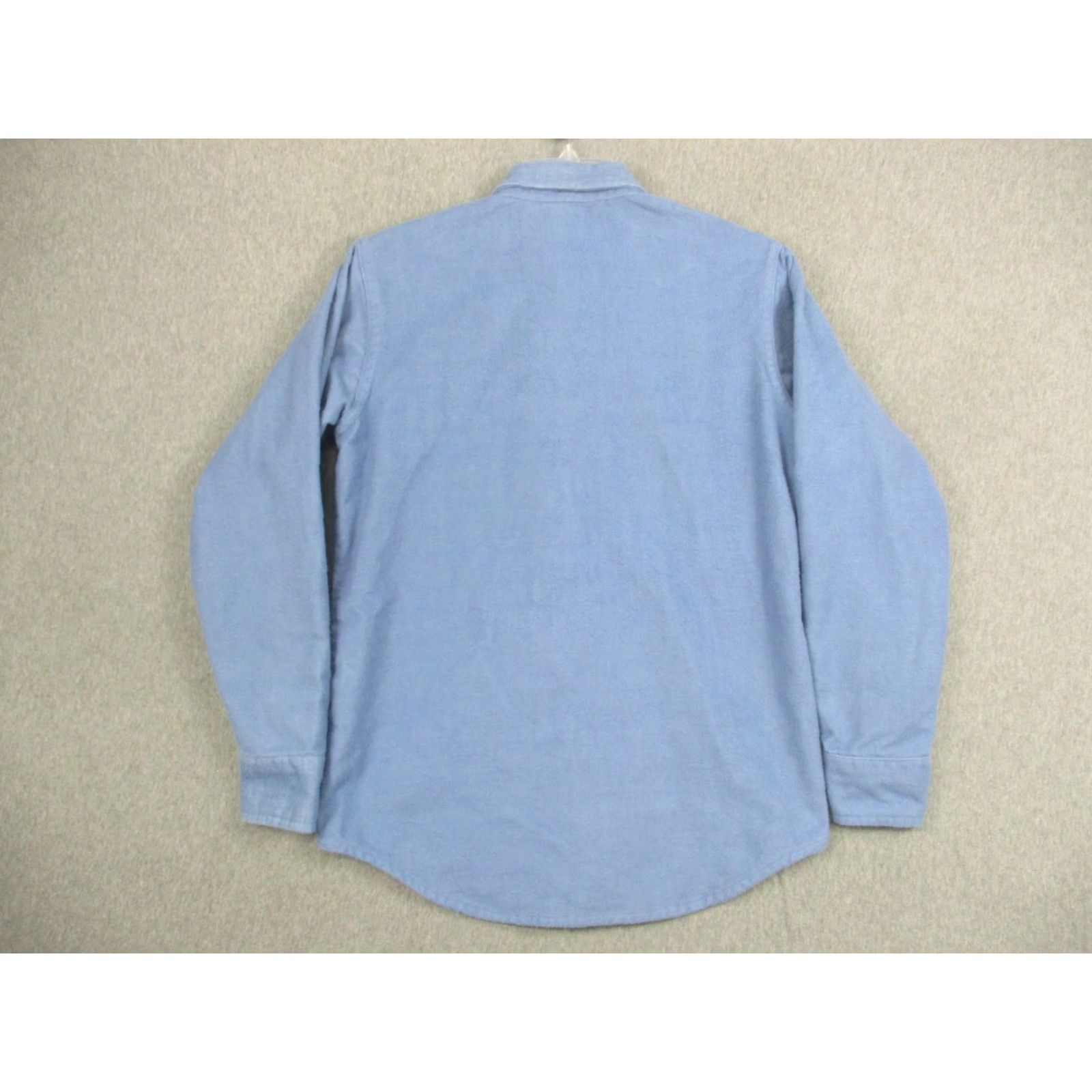 Holubar VINTAGE Holubar Mountaineering Shirt Small Blue Flannel Button Long Sleeve Mens Regular Fit Pocket(s) or Pockets Size US S / EU 44-46 / 1 - 5 Thumbnail