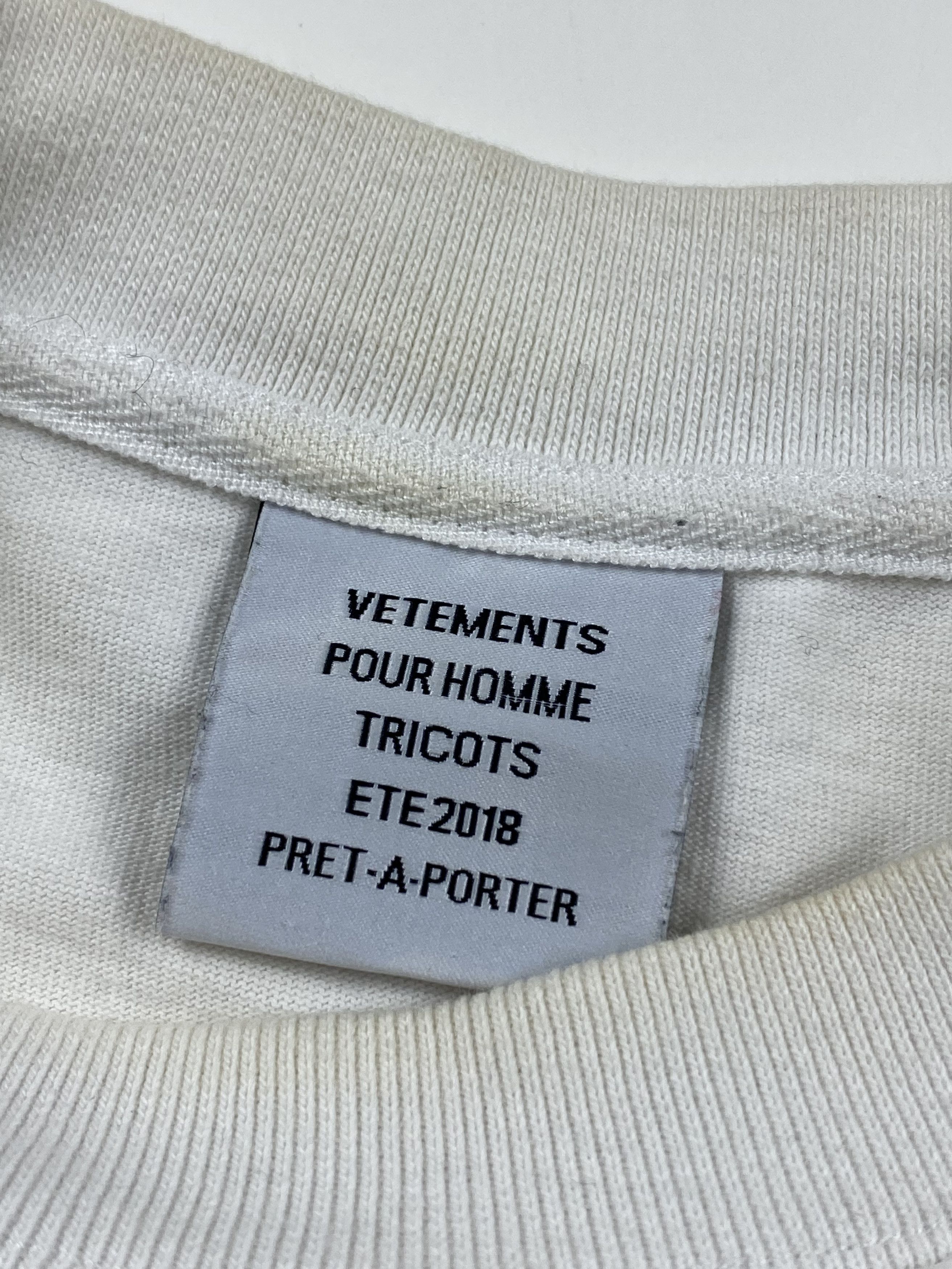 Vetements Vetements Die Regionalbahn Crewneck Size US S / EU 44-46 / 1 - 5 Thumbnail