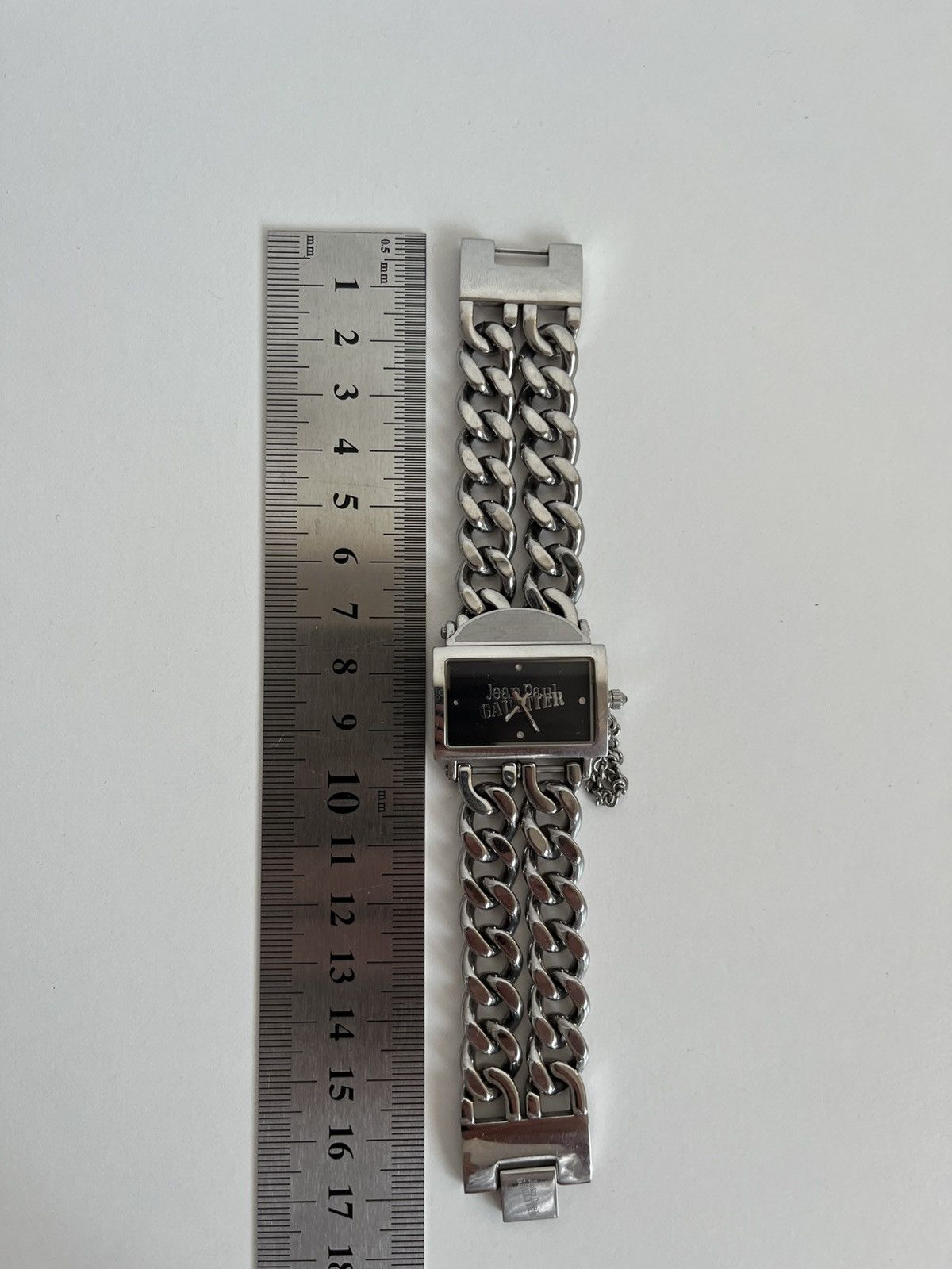 Jean Paul Gaultier Jean Paul Gaultier vintage silver chain watch rare Size ONE SIZE - 6 Thumbnail