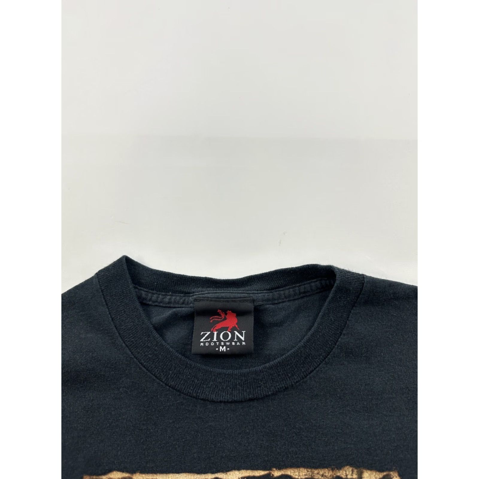 Vintage VINTAGE Zion Rootswear Johnny Cash Shirt Men’s S Black Graphic Print 90s Cowboy Music Easy Care Mens Size US S / EU 44-46 / 1 - 3 Thumbnail