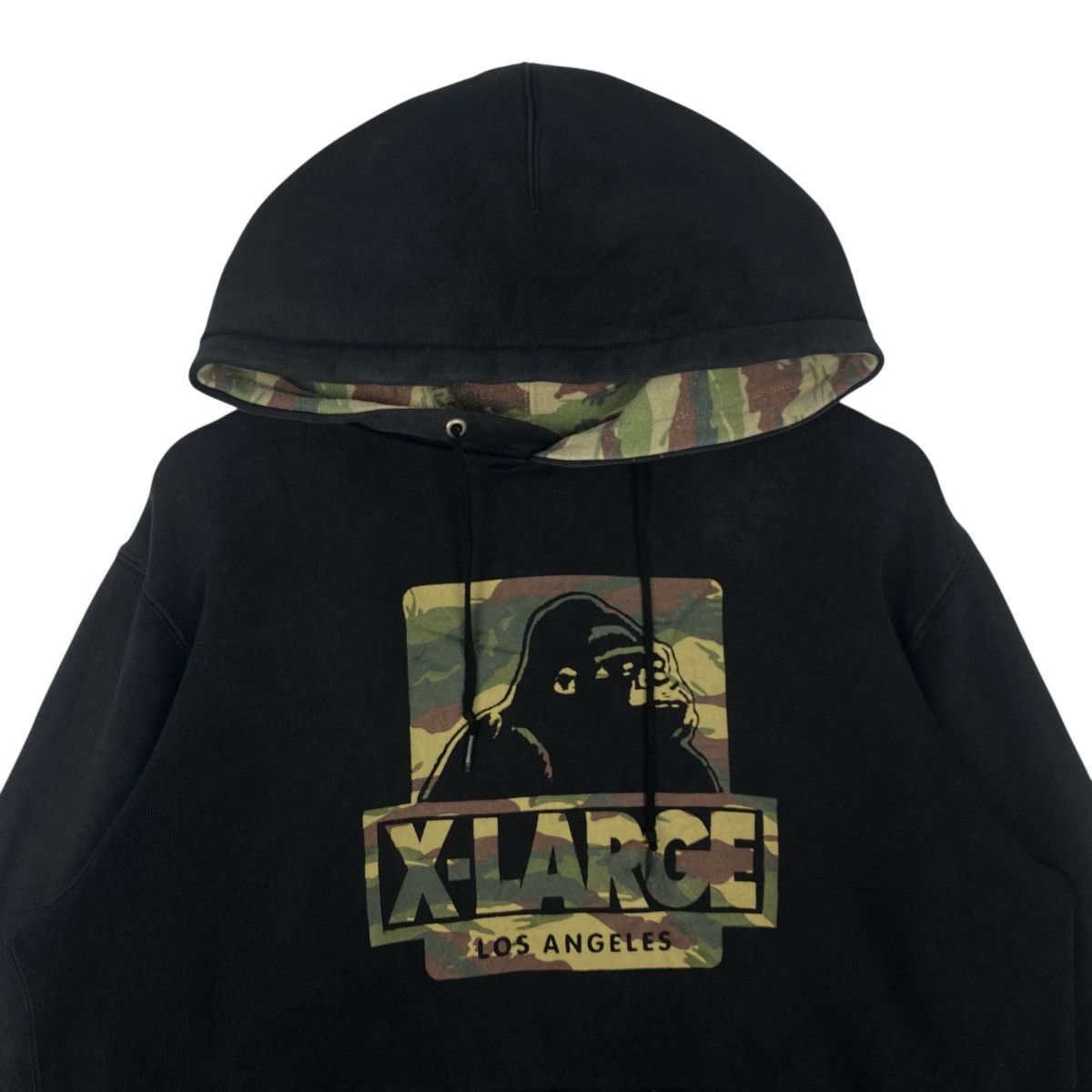 Vintage Vintage X-Large Hoodie Sweater Big Logo Camouflage Size XL Size US L / EU 52-54 / 3 - 4 Thumbnail