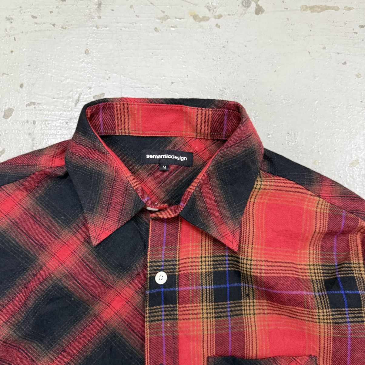 semanticdesign Semantic Design Multi Plaid Button Up Shirt Punk Riot Size US M / EU 48-50 / 2 - 3 Thumbnail
