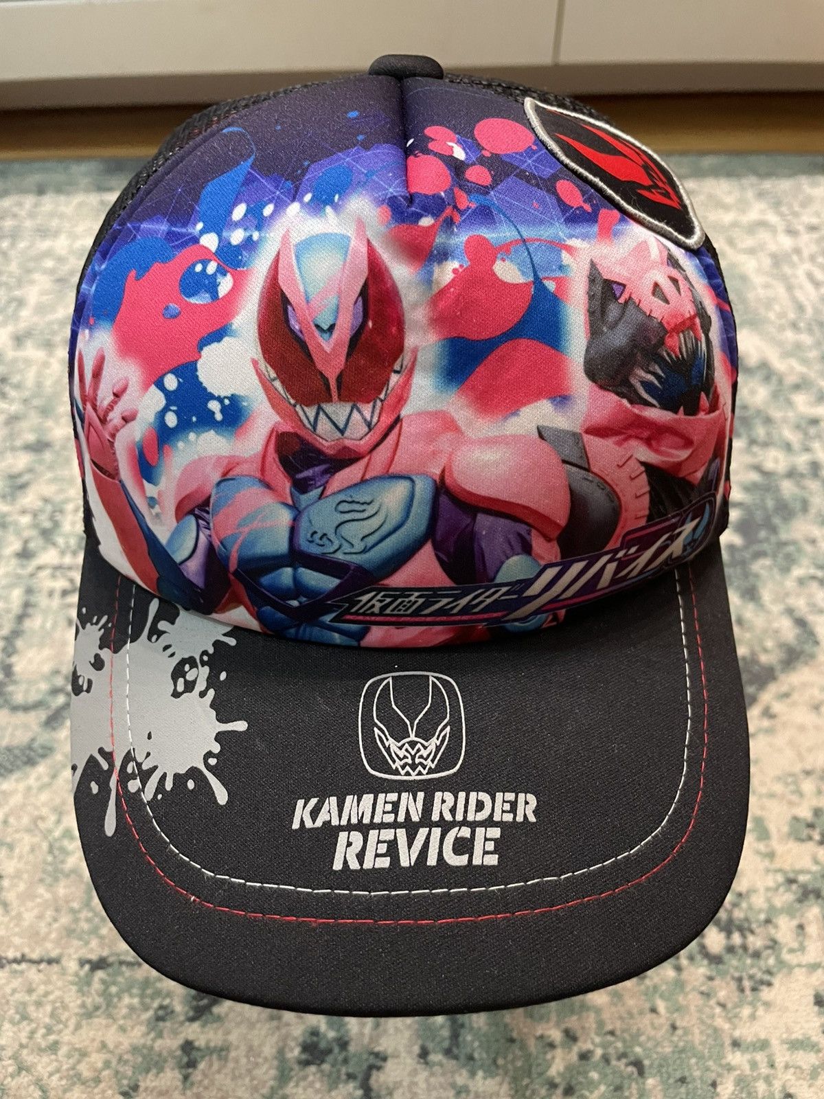 Anime × Japanese Brand 2021 Kamen Rider Revice Patch Trucker Hats Size ONE SIZE - 4 Thumbnail