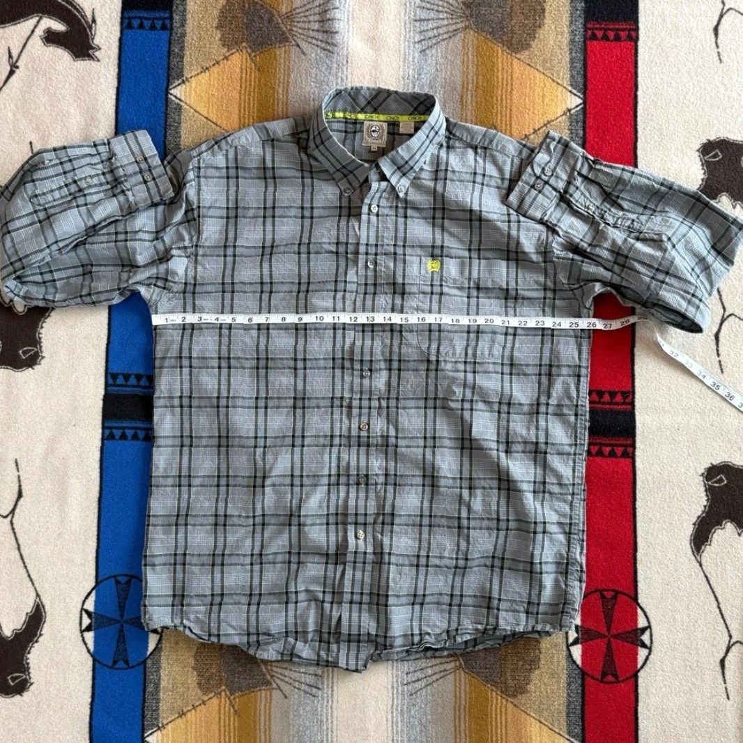 Vintage Cinch Shirt Men’s Plaid Button Up Long Sleeve Western Cowboy XL Size US XL / EU 56 / 4 - 7 Thumbnail