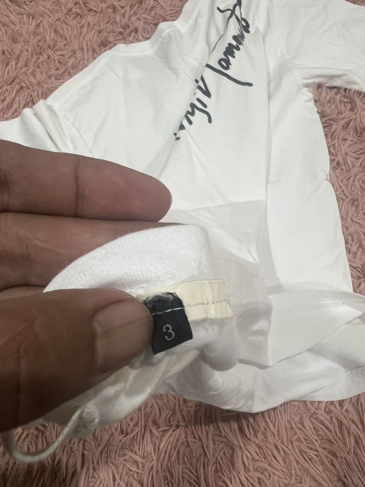 Yohji Yamamoto GroundY T-shirt White Yohji Yamamoto YOHJI YAMAMOTO Size US M / EU 48-50 / 2 - 4 Thumbnail