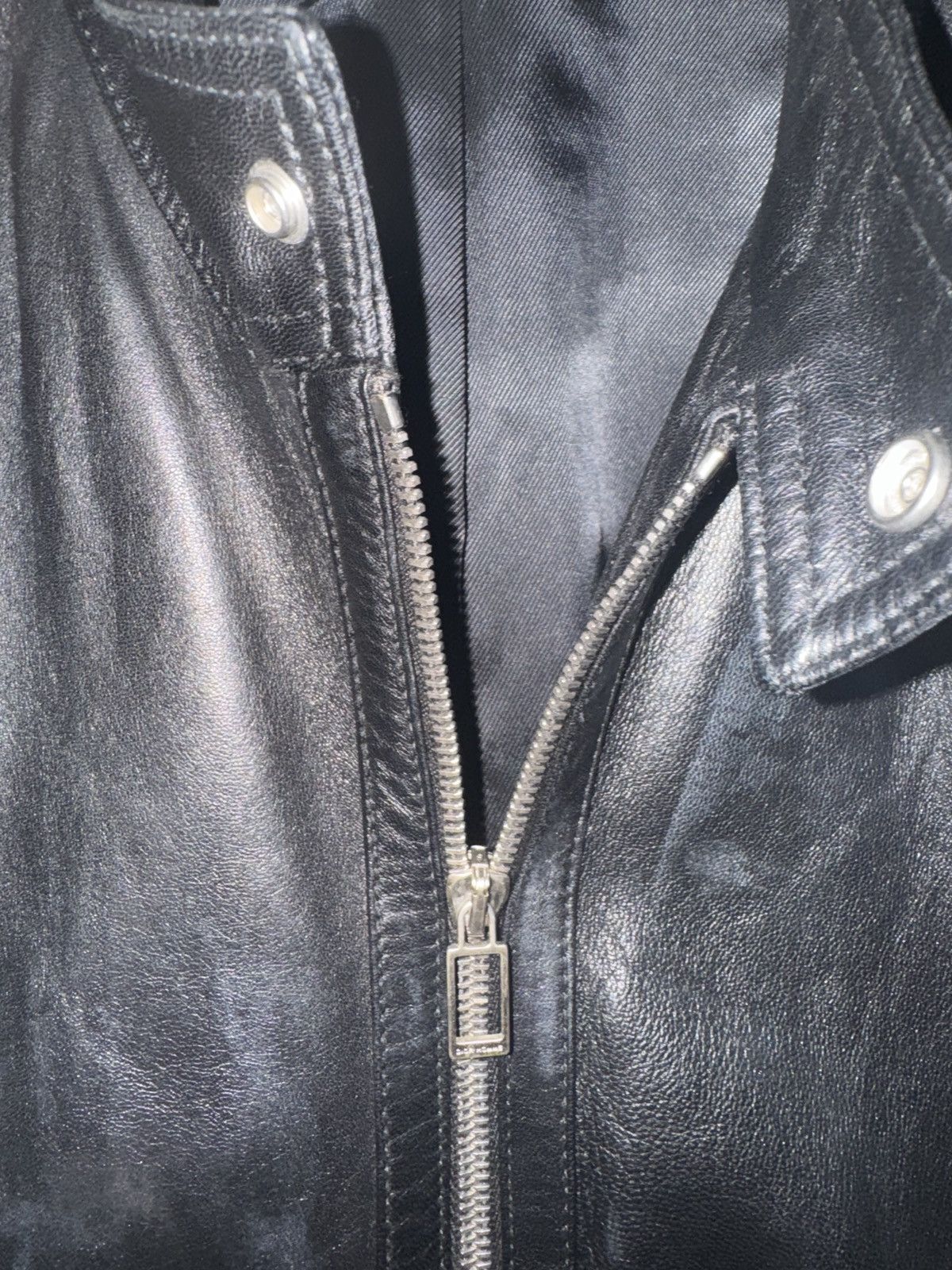 Dior Dior Homme Leather Jacket Size US L / EU 52-54 / 3 - 9 Thumbnail