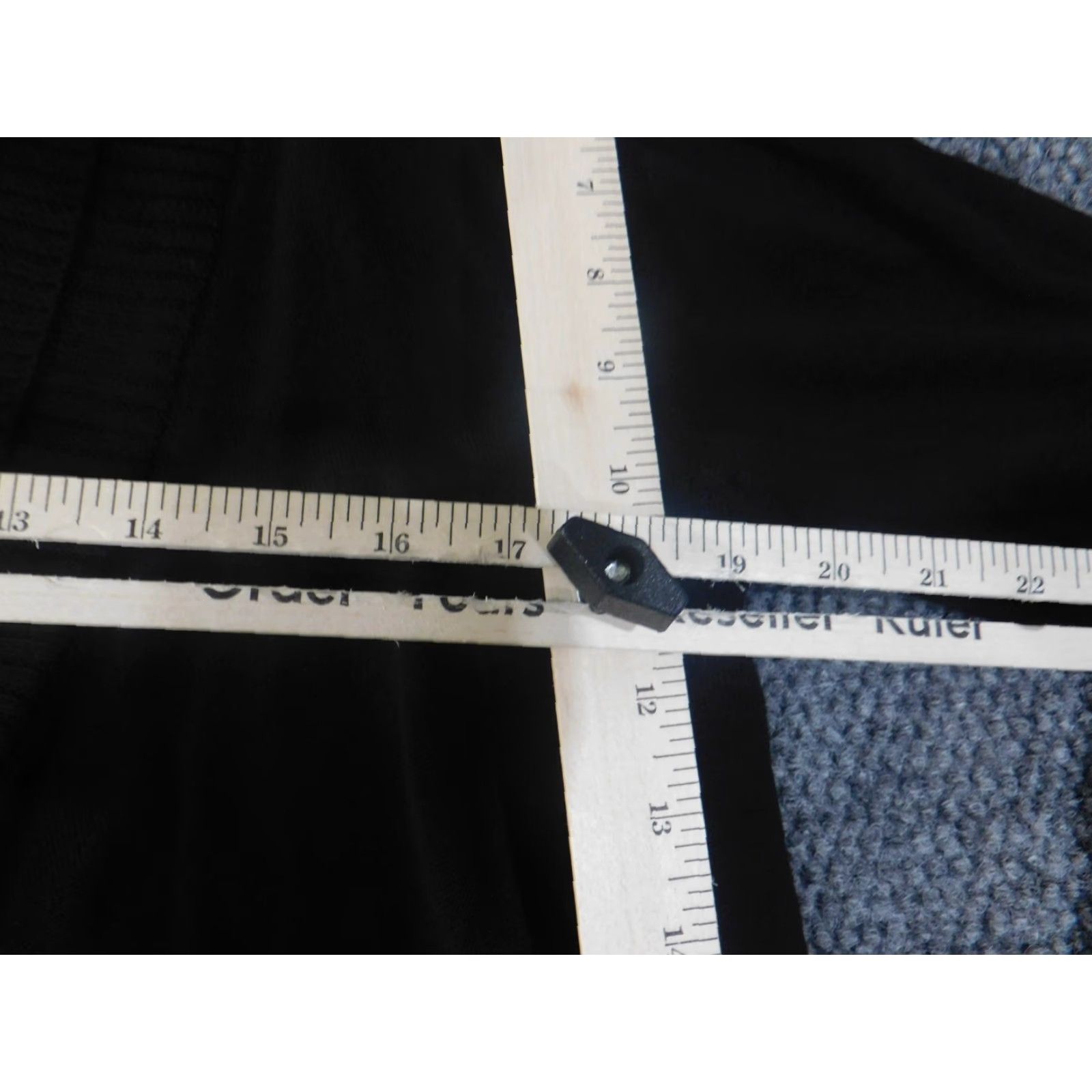 Coldwater Creek Coldwater Creek Cardigan Sweater Black Open Knit Rayon Petite Small Womens Size S / US 4 / IT 40 - 5 Thumbnail