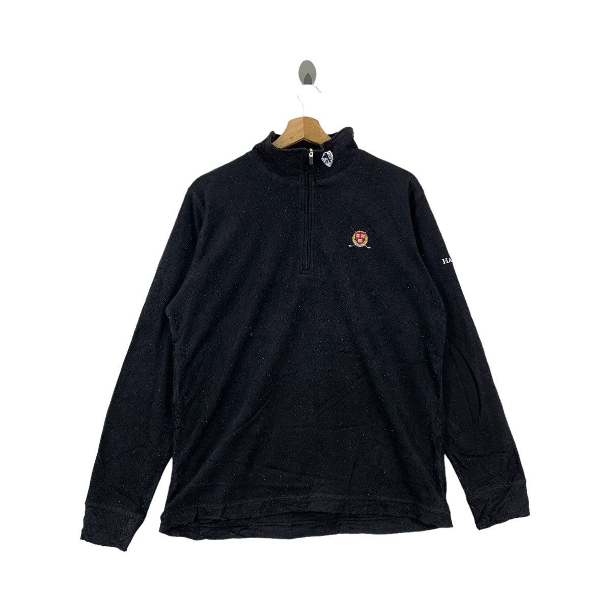 Vintage Vintage HARVARD GOLF Half Zipper Fleece Long Sleeve Size US L / EU 52-54 / 3 - 3 Thumbnail
