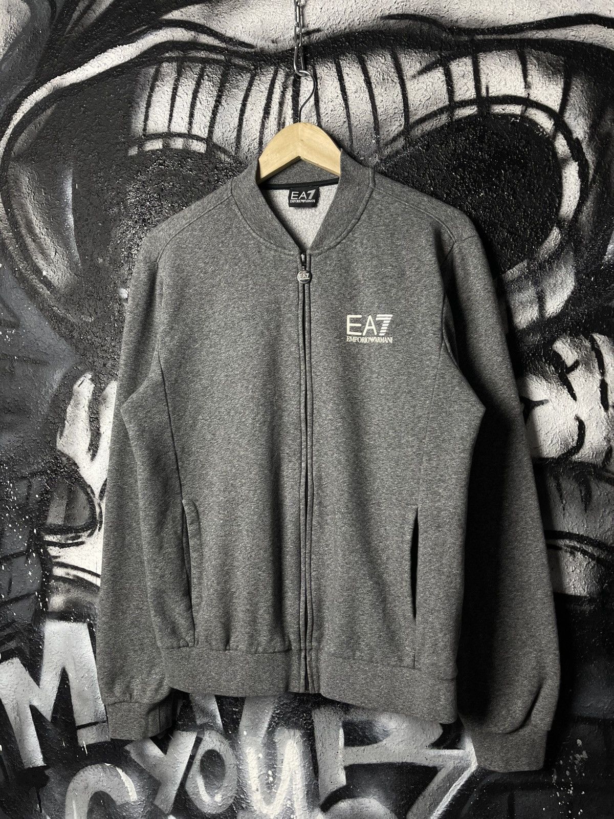 Emporio Armani EA7 Emporio Armani Full Zip Bomber Sweat Men’s Size L Size US L / EU 52-54 / 3 - 1 Thumbnail