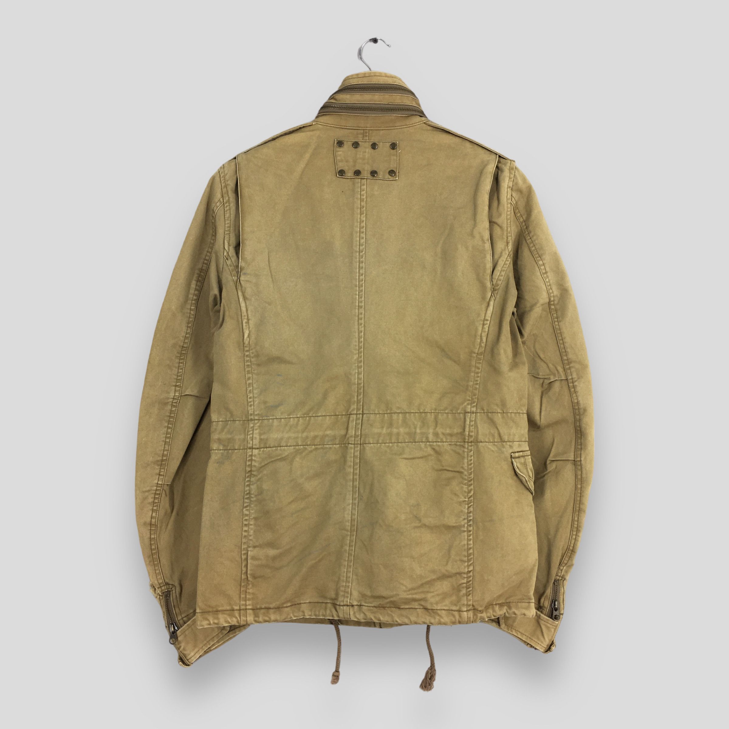 GOSTAR DE FUGA Another Ediotion For Man Japanese Tactical Brown Jacket Size US S / EU 44-46 / 1 - 11 Thumbnail
