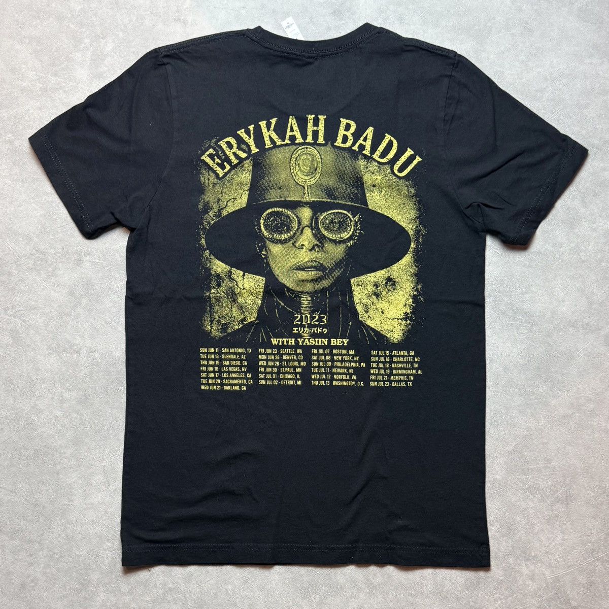 Band Tees 2023 Erykah Badu x Yasiin Bey US Tour T Shirt Size US M / EU 48-50 / 2 - 2 Thumbnail