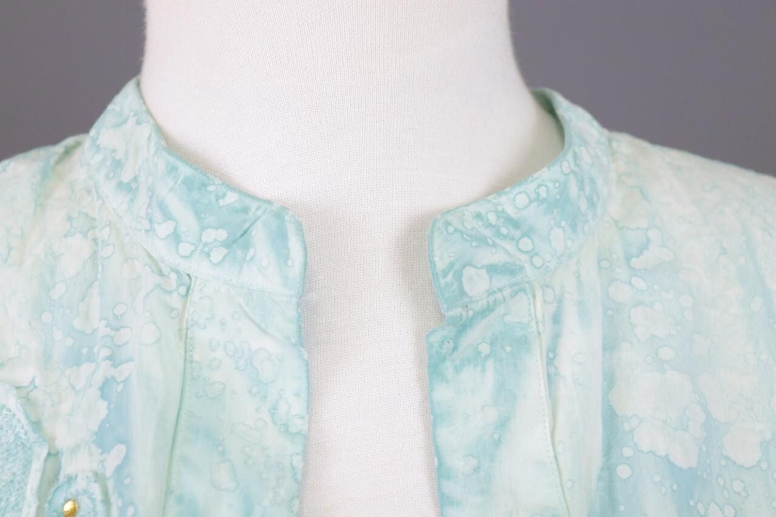 Custo Barcelona CUSTO BARCELONA V-Neck Embroidered Top Shirt Size 1 Size M / US 6-8 / IT 42-44 - 6 Thumbnail