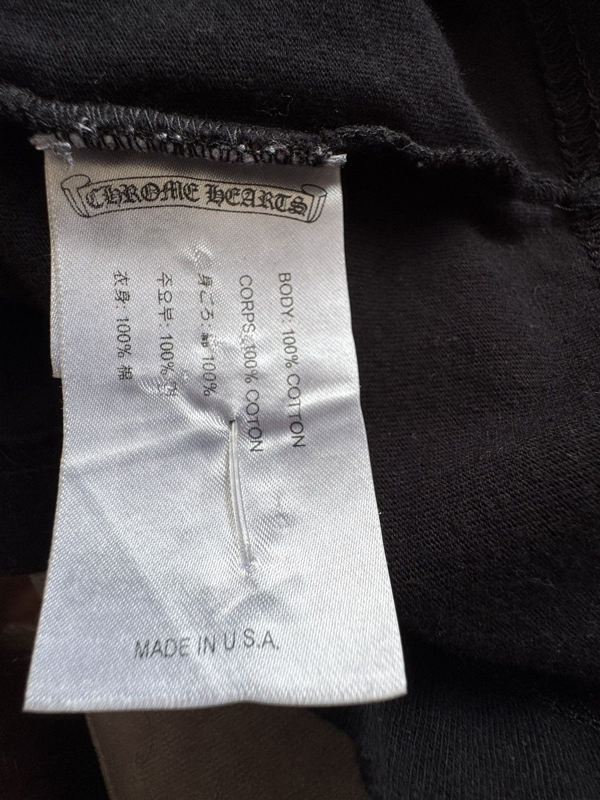 Chrome Hearts CHROME HEARTS tshirt SEE REAL MEASUREMENTS BY TAPE IN PHOTOS Size US M / EU 48-50 / 2 - 17 Thumbnail
