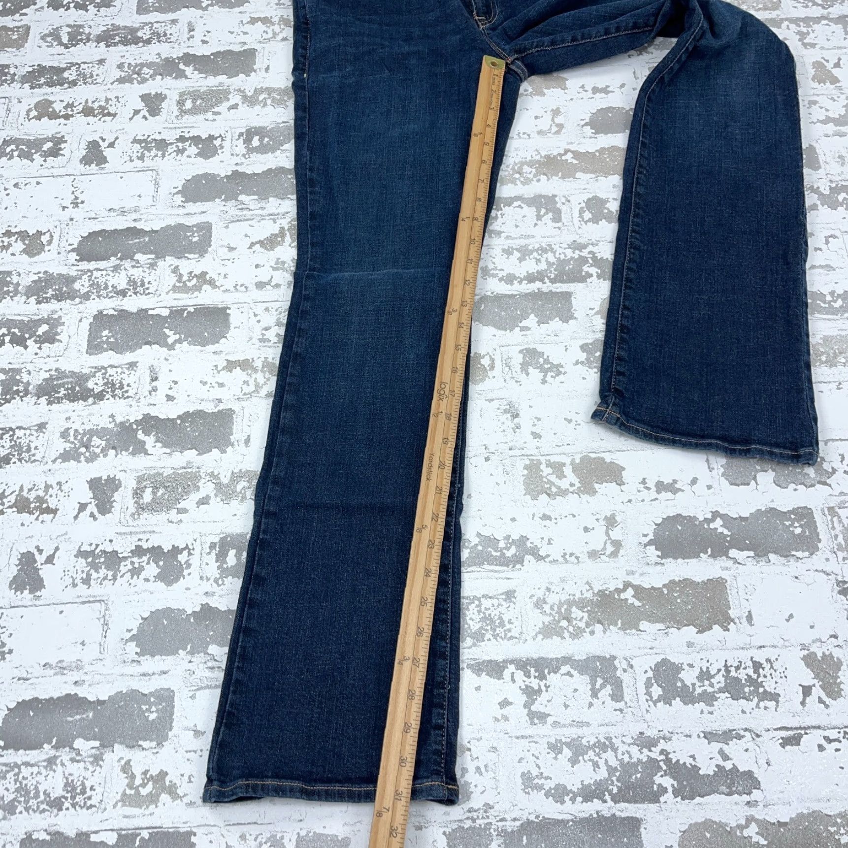 Tommy Hilfiger VINTAGE Tommy Hilfiger Jeans Women 8 Boot Cut Dark Wash Y2K 2000s Millennium Size 30" / US 8 / IT 44 - 7 Thumbnail