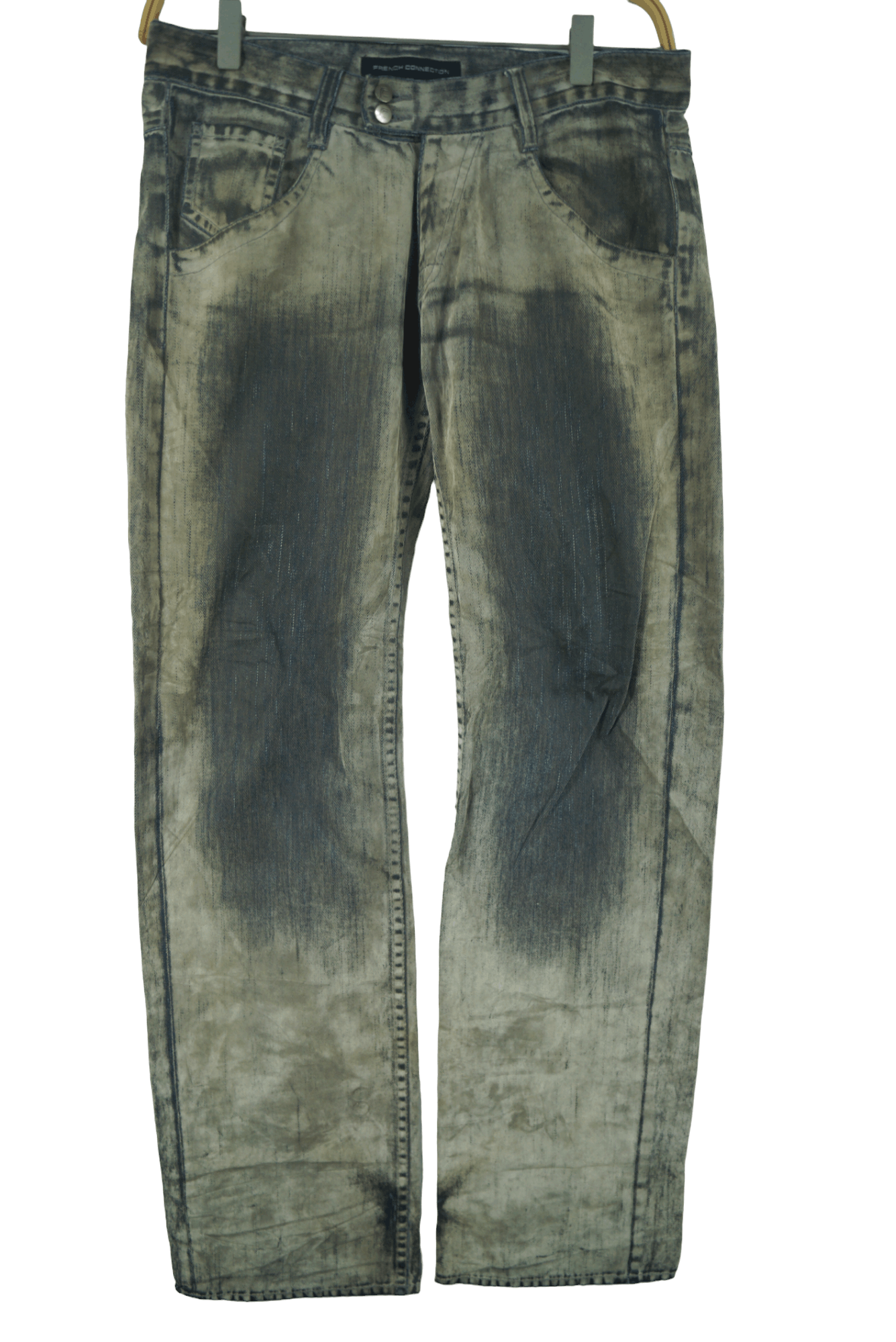 image of French Connection Jeans Design in Grey, Women's (Size 32)
