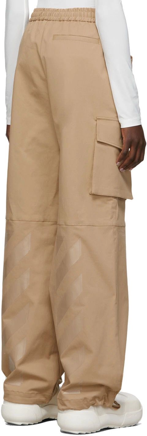 Off-White o1y1225 Cargo Pant in Sand Size 28" / US 6 / IT 42 - 3 Thumbnail