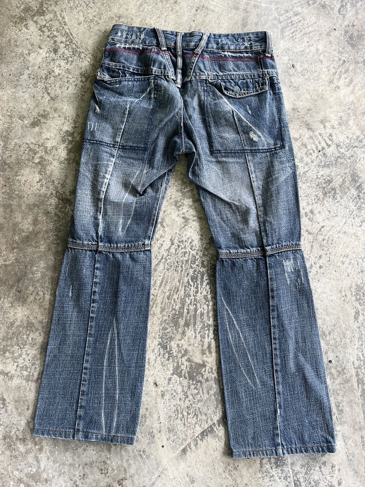 If Six Was Nine × Japanese Brand × Vintage Crazy Pocket Design Denim Size US 30 / EU 46 - 14 Thumbnail