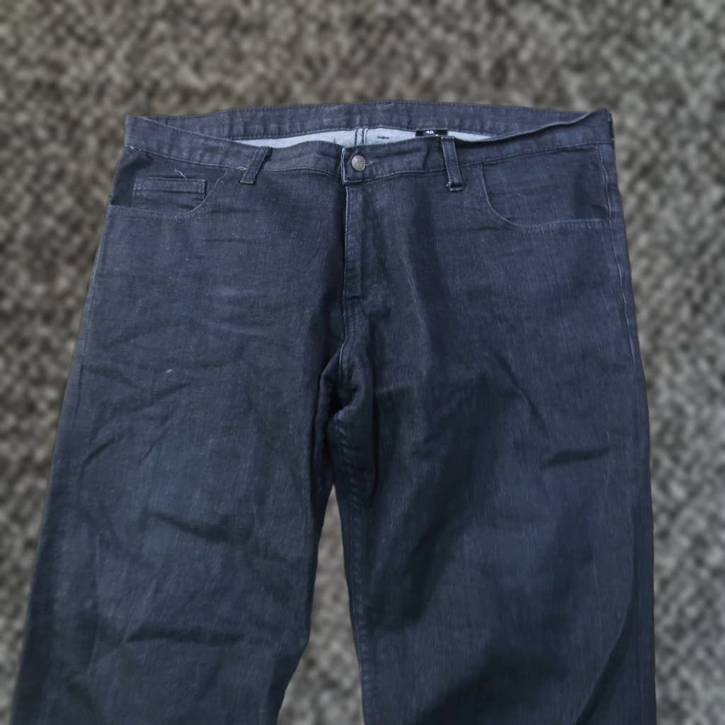 Denime Dearborn Denim Jeans Mens 40x30 Black Denim Straight Leg Stretch Chicago USA Jeans Mens Regular 5-Pocket Black Size US 40 / EU 56 - 1 Thumbnail