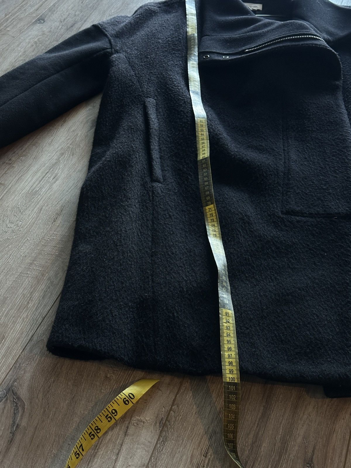 Helmut Lang HELMUT LANG Alpaca Coat Pea Jacket Double Breasted 90s Size US S / EU 44-46 / 1 - 19 Thumbnail