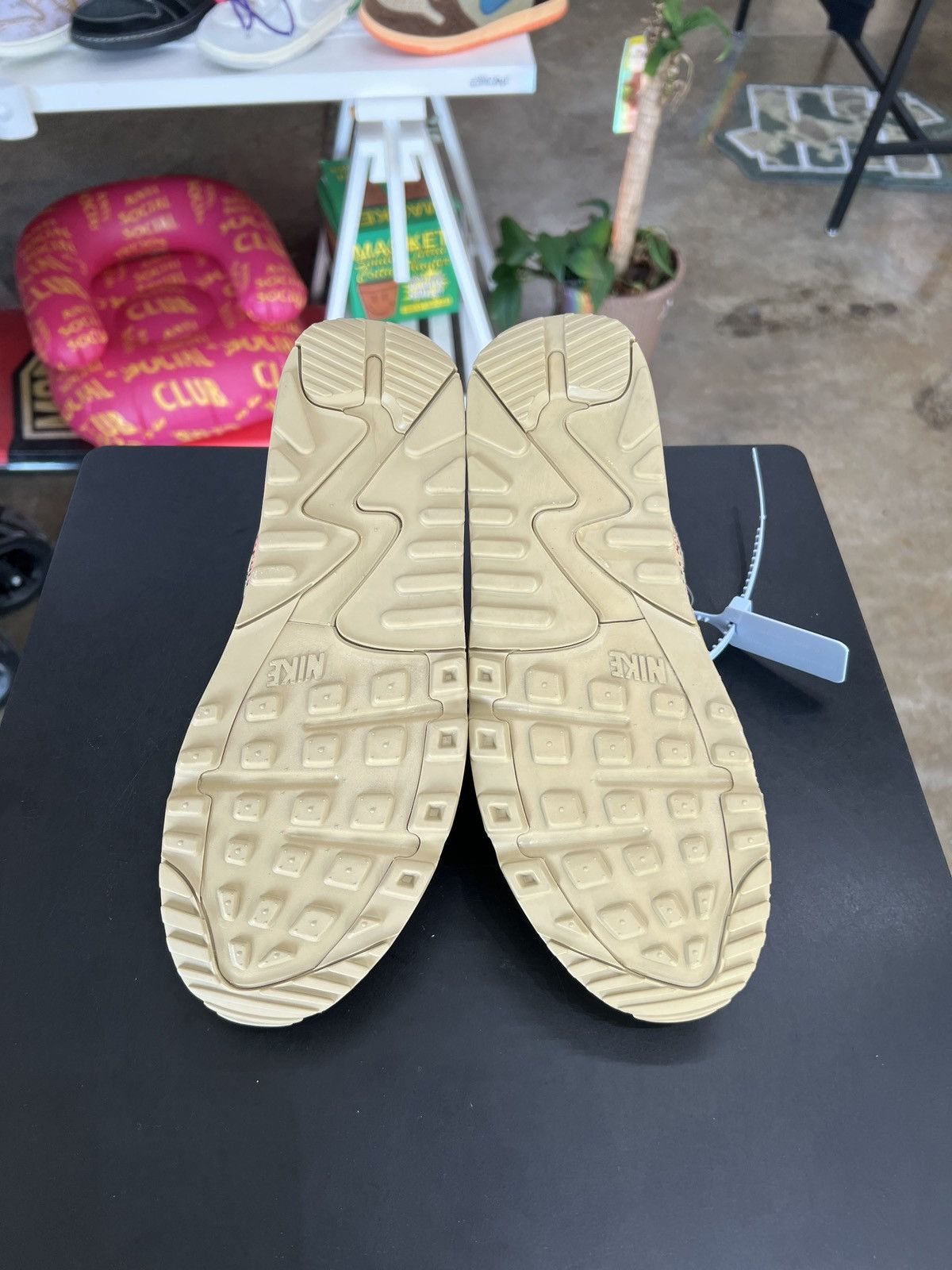 Nike × Off-White Nike Air Max 90 Off White Desert Ore Sz. 8 (2019) Size US 8 / EU 41 - 8 Thumbnail