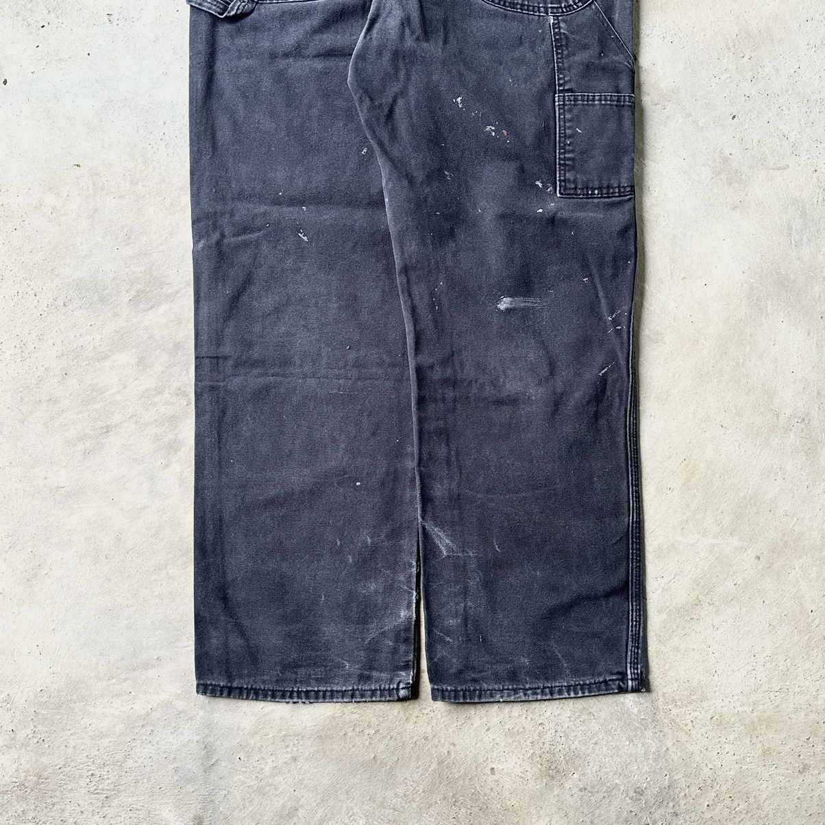 Carhartt × Dickies (38x32) Crazy Vintage Y2K Dickies Carpenter Distressed Size US 38 / EU 54 - 7 Thumbnail