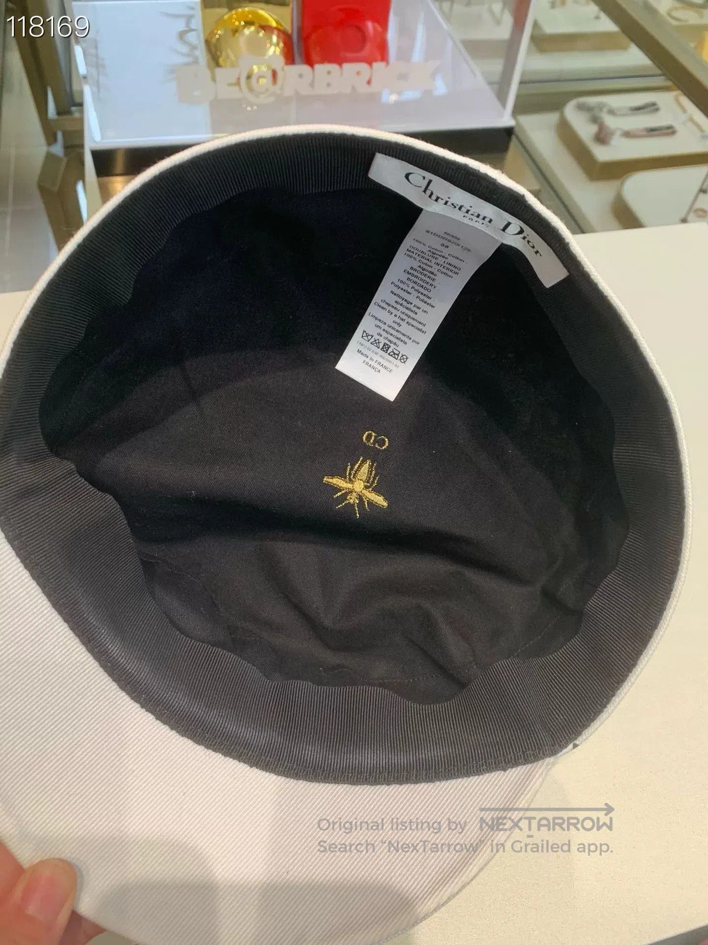 Dior Dior Limited Edition Graffiti Sailor Newsboy Cap. Size ONE SIZE - 5 Thumbnail