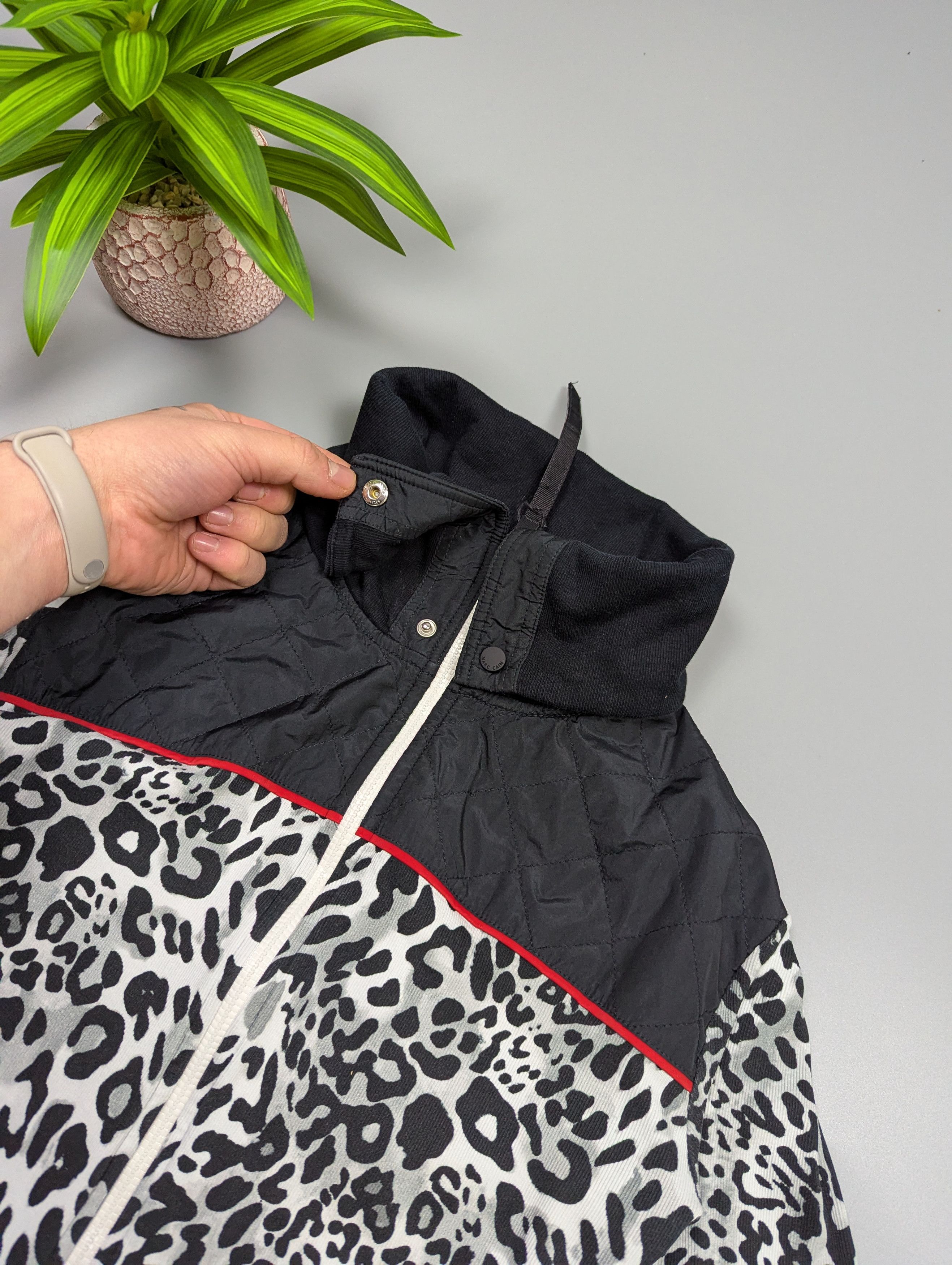 Other MARC CAIN Women’s Leopard Print Full Zip Jacket/Sweatshirt Size M / US 6-8 / IT 42-44 - 8 Thumbnail