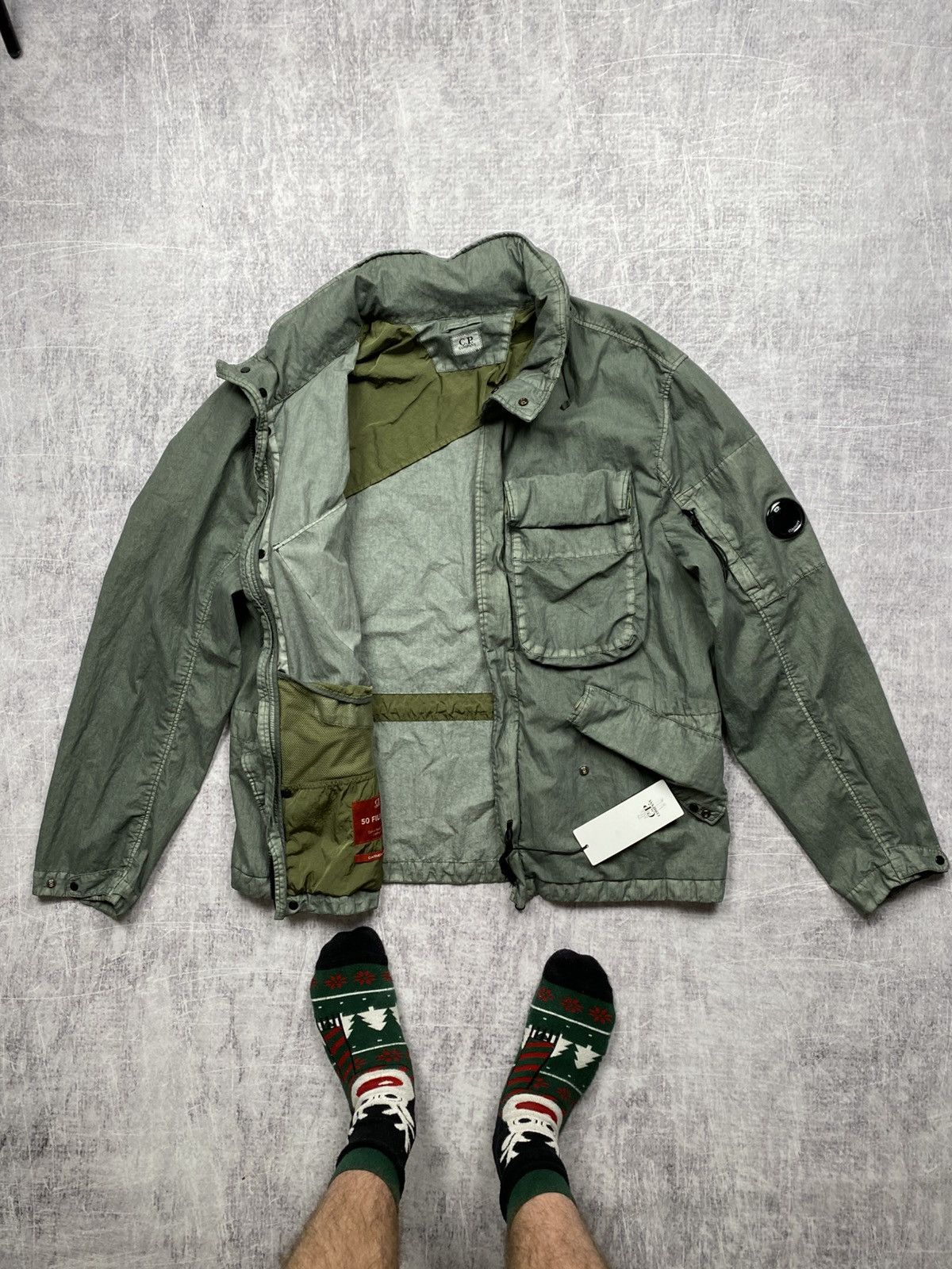 C.P. Company C.P. Company 50 Fili Gum Mixed jacket Size US M / EU 48-50 / 2 - 5 Thumbnail