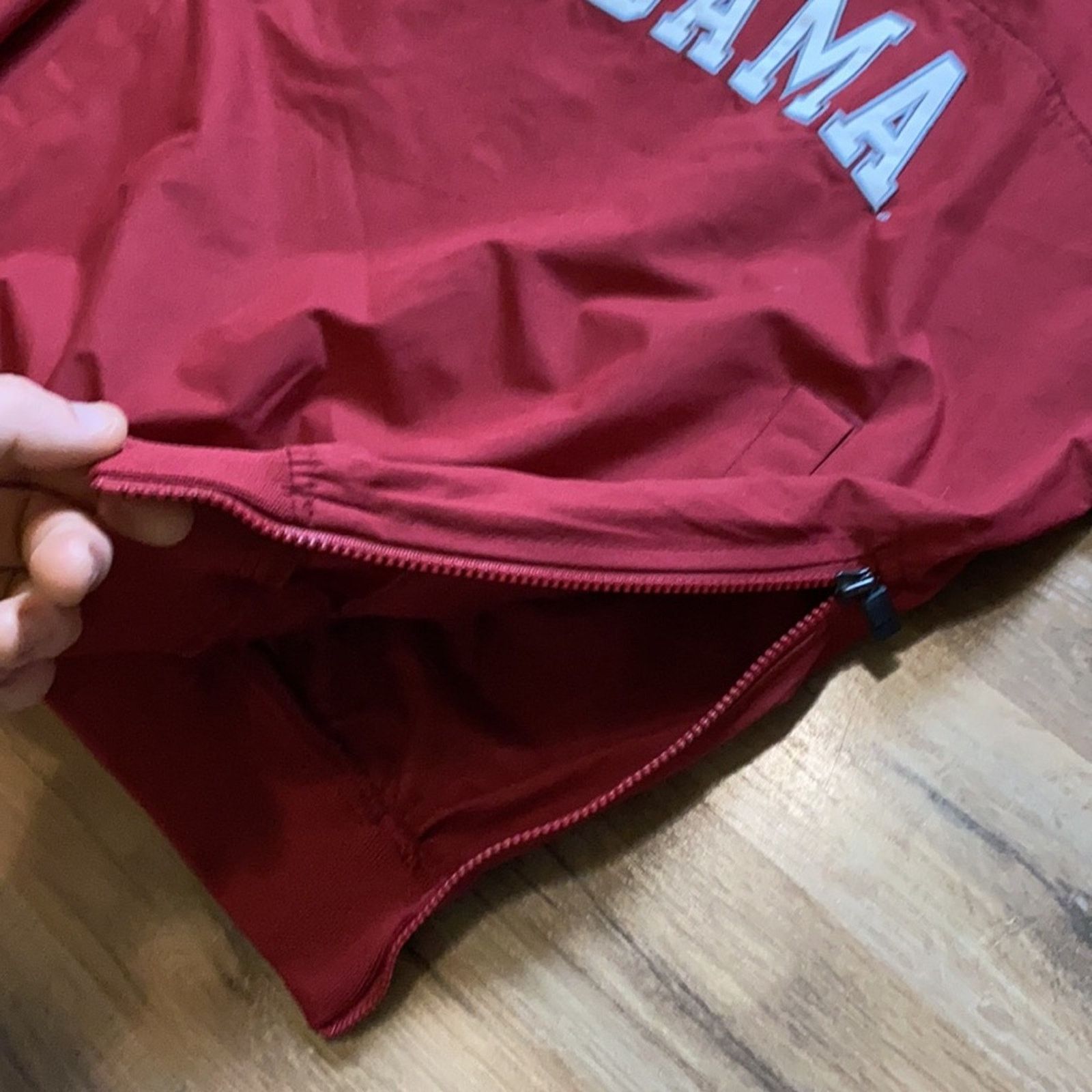 Nike 2003 Nike Alabama Crimson Tide Center Swoosh Windbreaker Size US M / EU 48-50 / 2 - 4 Thumbnail