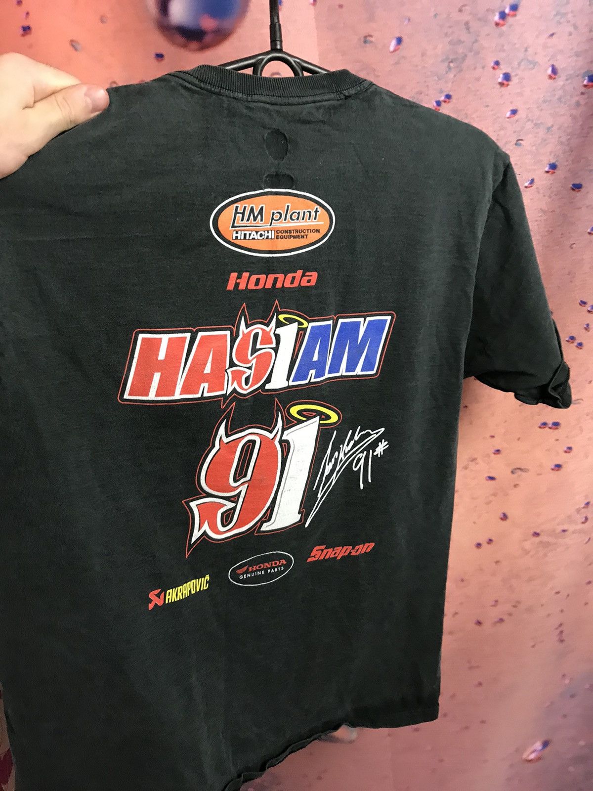 Honda × Vintage Vintage Leon Haslam Honda racing tee Size US M / EU 48-50 / 2 - 5 Thumbnail