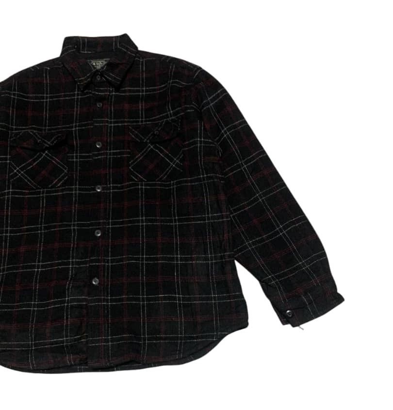 Japanese Brand Vintage Japanese Brand Boonpal&Style Plaid Flannel Shirt Size US L / EU 52-54 / 3 - 3 Thumbnail