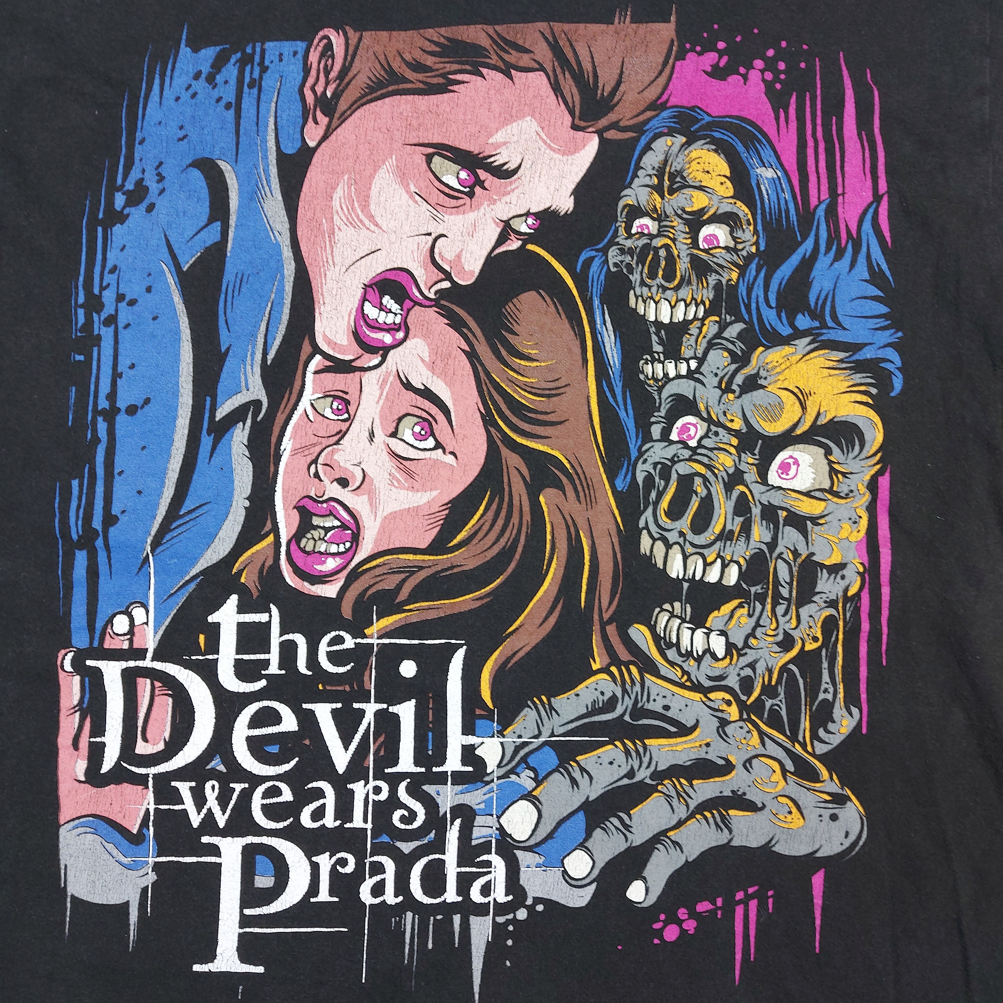 Band Tees Vintage 2010 The Devil Waer Prada Band Zombies EP Album TEE Size US L / EU 52-54 / 3 - 4 Thumbnail