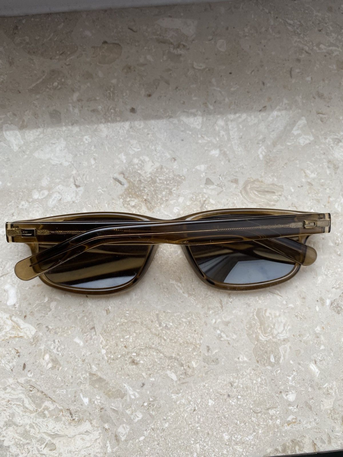 Gucci Gucci vintage brown unisex sunglasses Size ONE SIZE - 4 Thumbnail