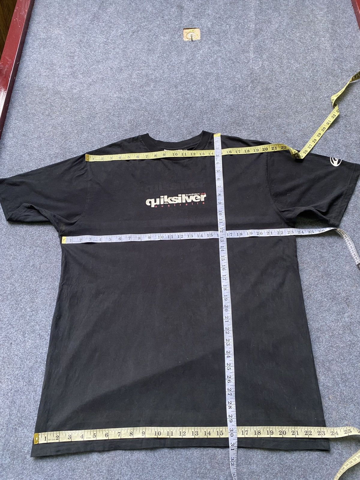Quiksilver × Vintage Vintage quiksilver tee Size US L / EU 52-54 / 3 - 19 Thumbnail