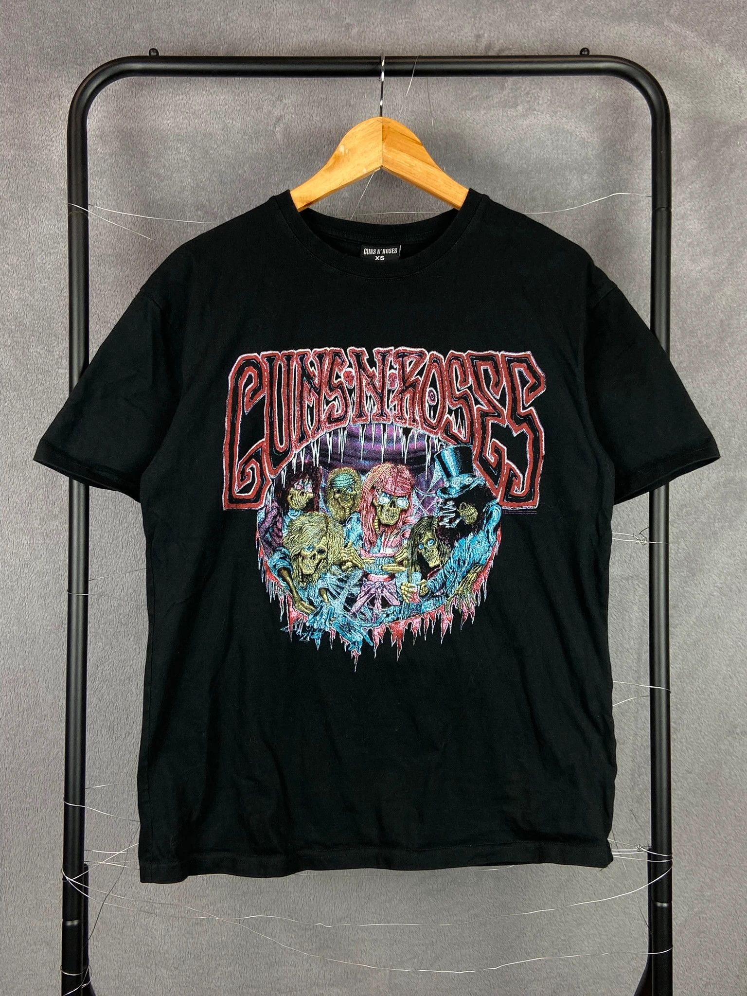 Guns N' Roses Guns N Roses band tee vintage 90s rock metal tour merch XS Size US M / EU 48-50 / 2 - 1 Thumbnail