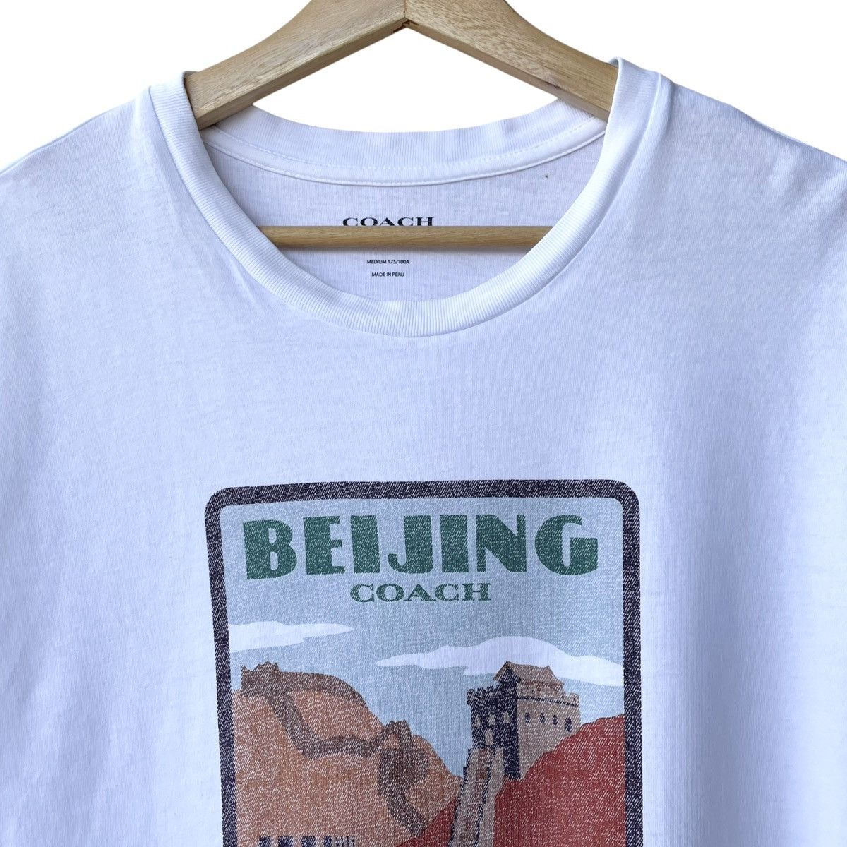 Coach × Designer Coach New York Beijing Store Exclusive Promo Tee Size US M / EU 48-50 / 2 - 3 Thumbnail
