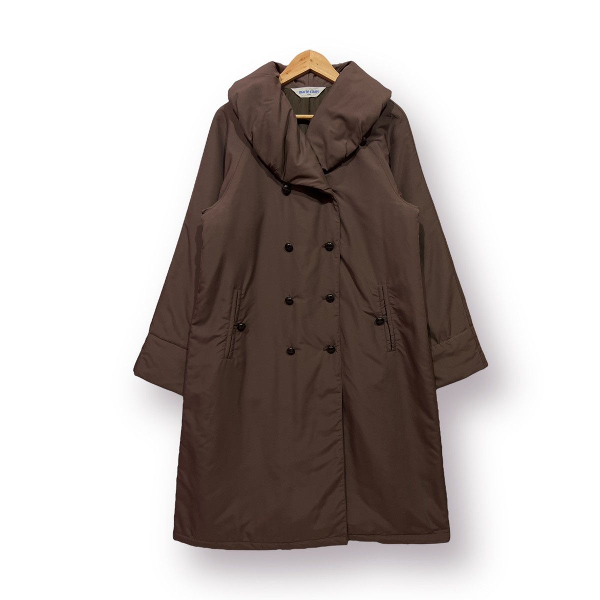 Japanese Brand 🔥 MARIE CLAIRE PARIS LONG PUFFER JACKET MASTER COLAR - M Size M / US 6-8 / IT 42-44 - 1 Thumbnail