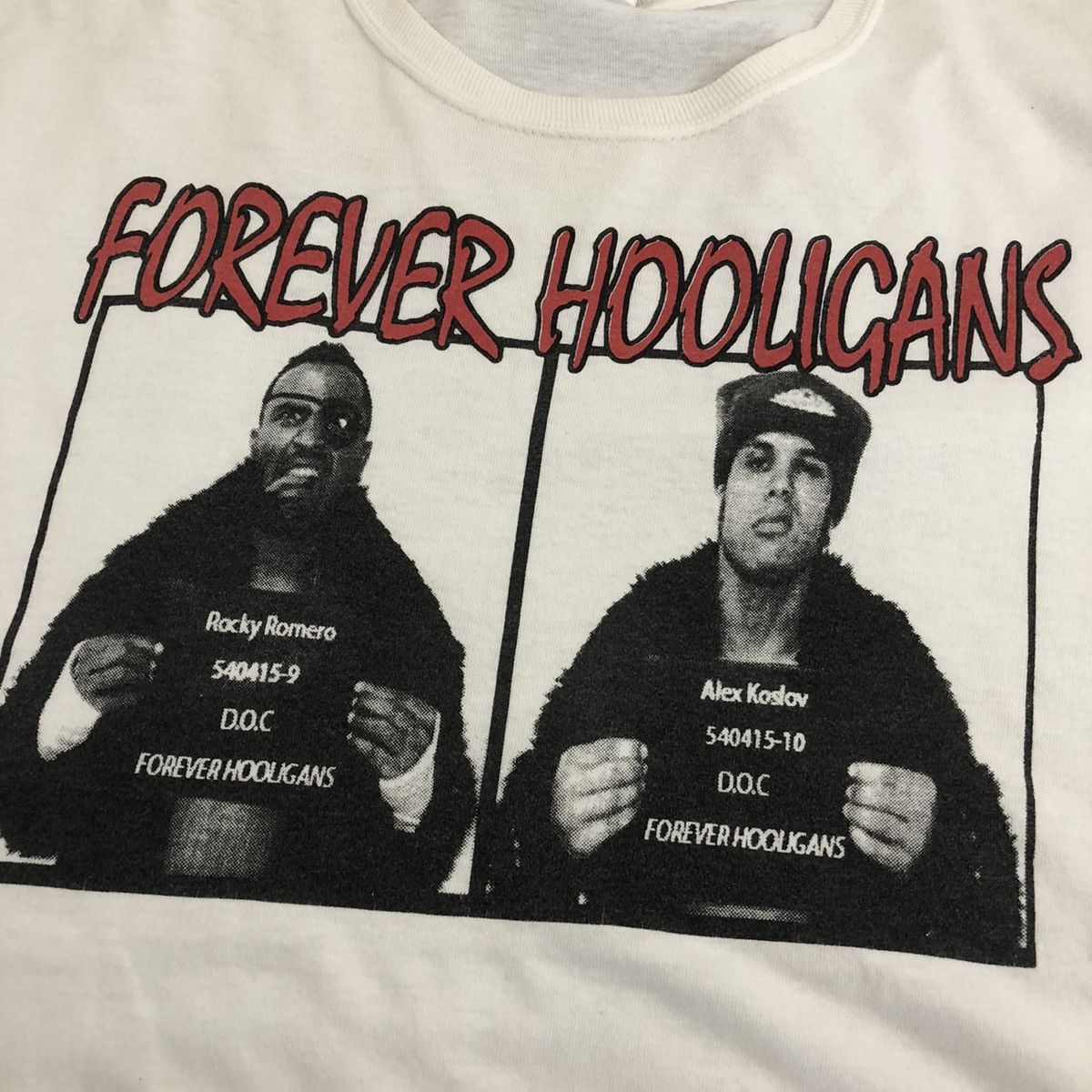 Gildan FOREVER HOOLIGANS Wrestling Tag Team T-Shirt Size US M / EU 48-50 / 2 - 6 Thumbnail
