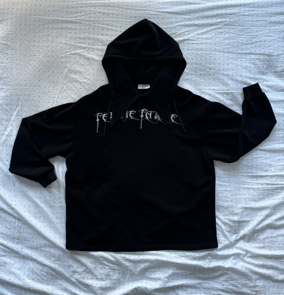 Balenciaga Balenciaga “Femme Fatale” Hoodie Size US M / EU 48-50 / 2 - 2 Thumbnail