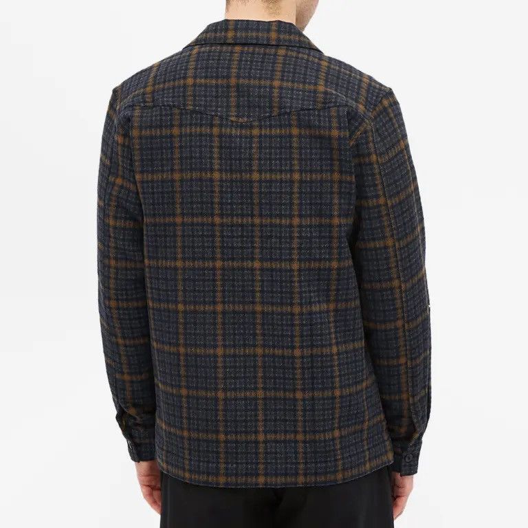 Japanese Brand Officine Générale Paris 6e Jonas Wool Overshirt check jacket Size US M / EU 48-50 / 2 - 5 Thumbnail