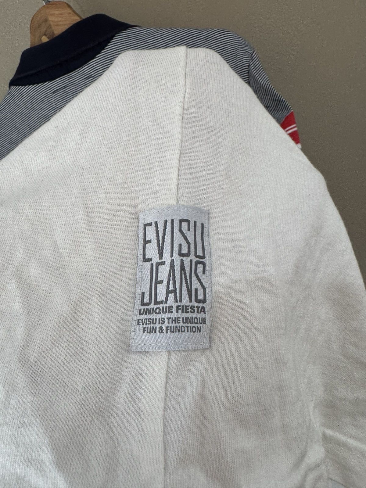 Evisu Evisu Polo T-Shirt Big Back Logo Size US M / EU 48-50 / 2 - 4 Thumbnail