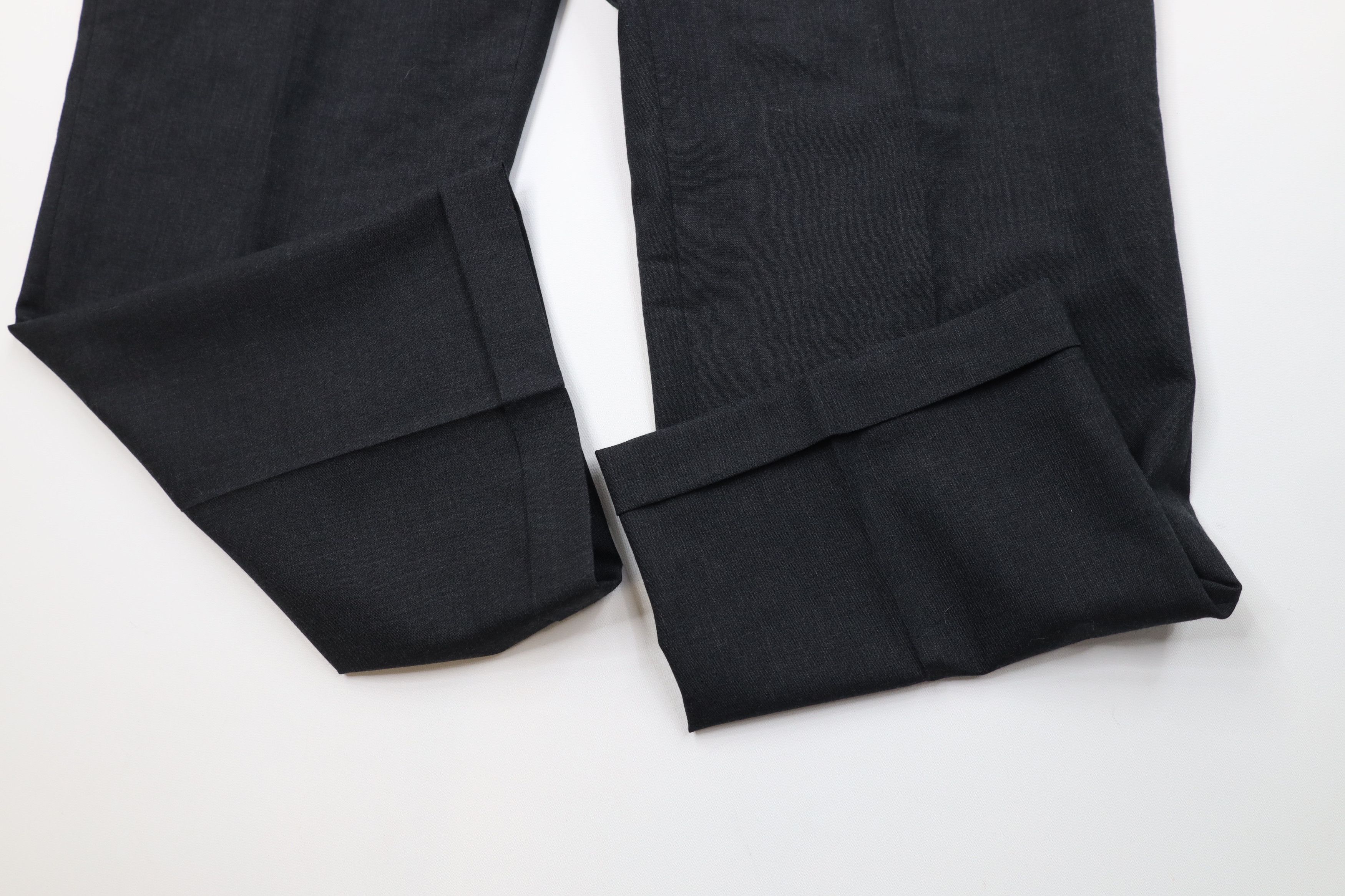 Vintage Vintage 90s Streetwear Wide Leg Chino Pants Charcoal Gray Size US 38 / EU 54 - 7 Thumbnail